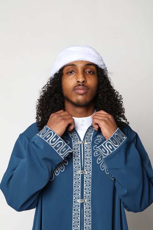 Deep Blue/Silver Somali Jouke