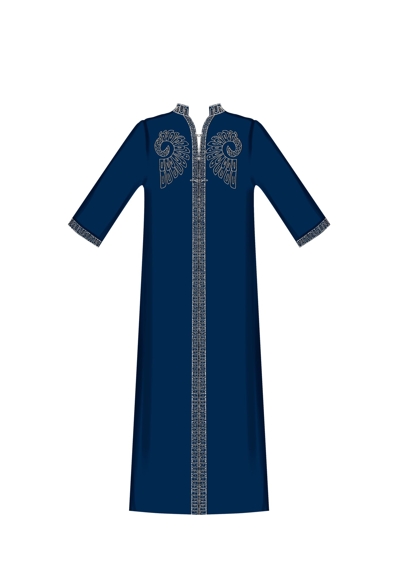 Blue/Silver Somali Jouke
