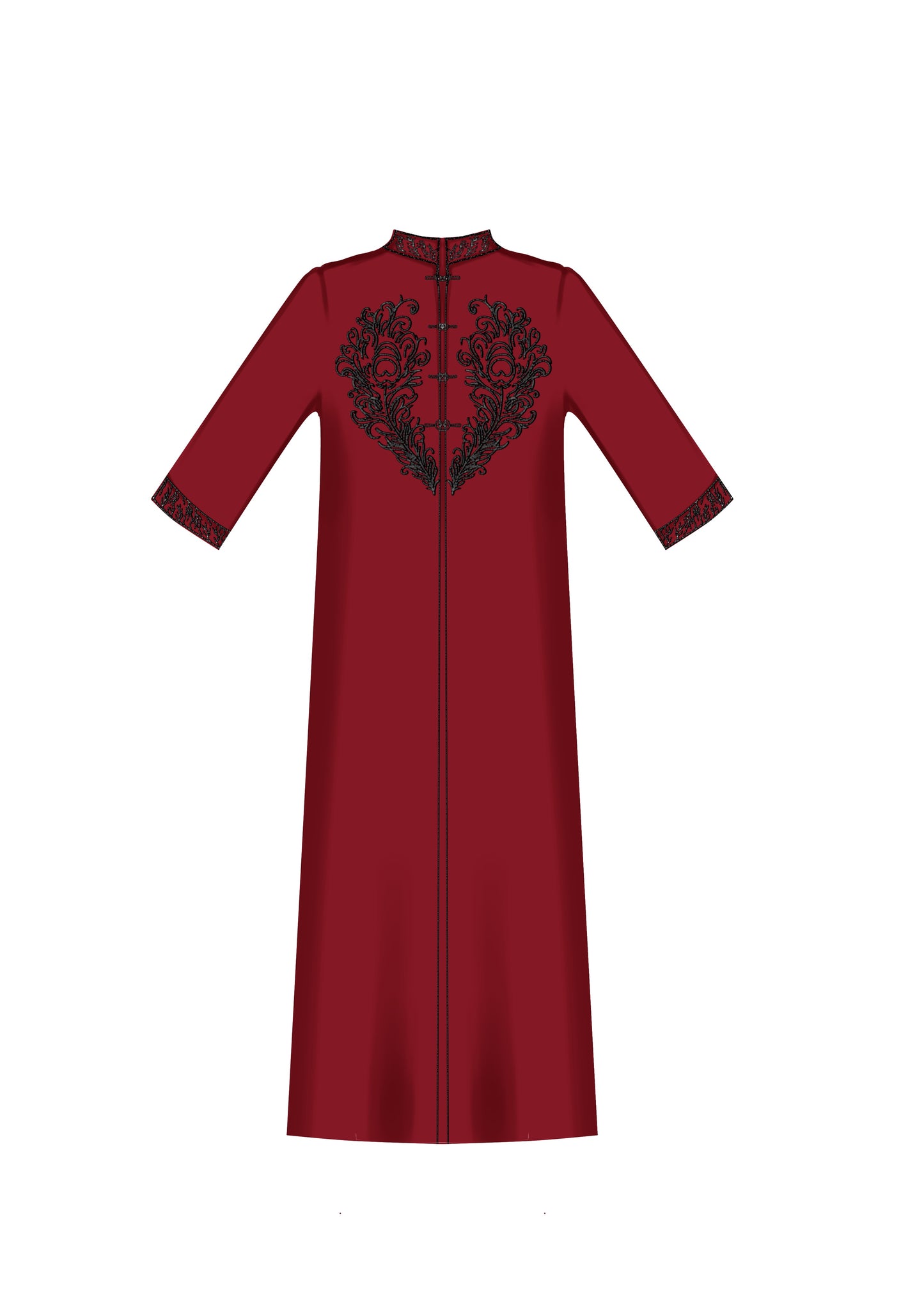 Red/Black Somali Jouke